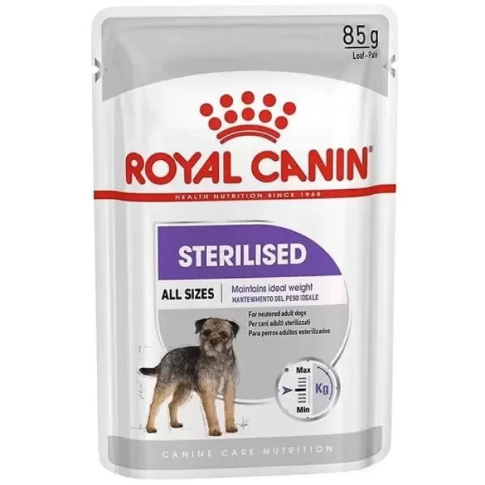 Royal Canin Sterilised Pouch Konserve Köpek Maması 85 Gr