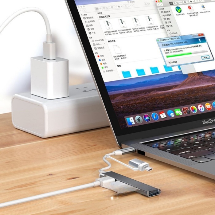 4 Girişli Usb Çoğaltıcı -3.0 - 4 Port Usb Hub (4434)