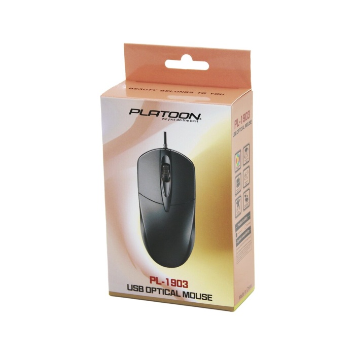 USB KABLOLU  OPTICAL MOUSE  KUTULU AMBALAJ  PL-1903 (4434)