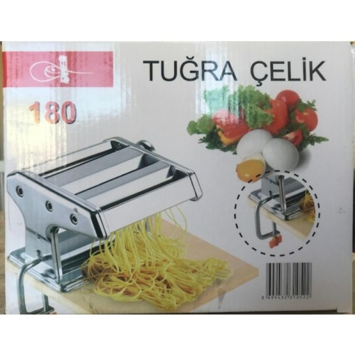 Tuğra Çelik 180 mm Erişte Makarna Makinesi (4434)