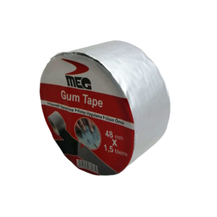 GUM TAPE 48MMX1.5MT SU SIZDIRMAZ SAKIZ TAMİR BANTI (4434)