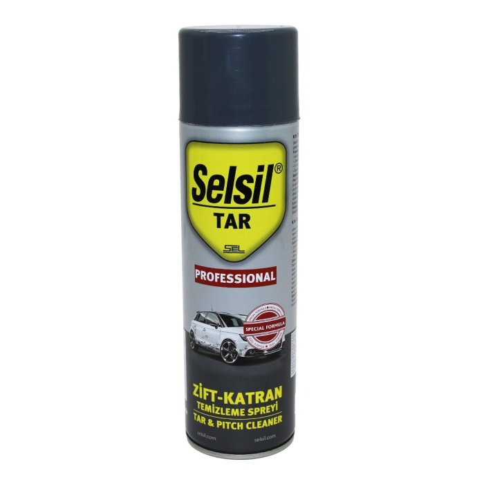 SELSİL TAR ZİFT - KATRAN TEMİZLEME SPREY 500ML KİR - YAĞ (4434)