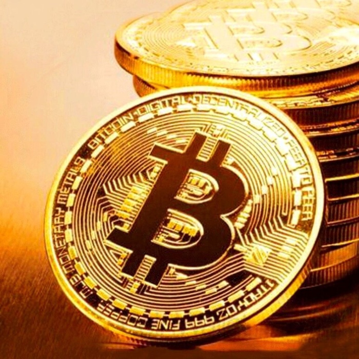 Bitcoin Madeni Hatıra Parası Madeni Bitcoin Hediye Sikke Para (4434)