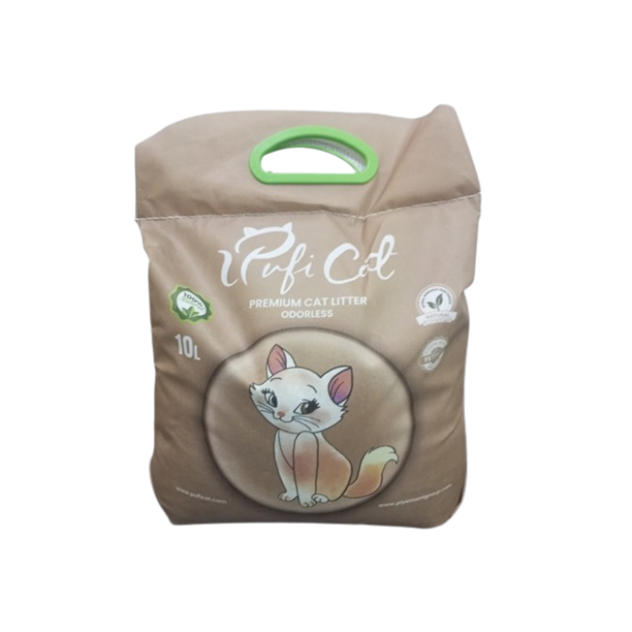 Pufi Cat Kokusuz Kedi Kumu 10LT