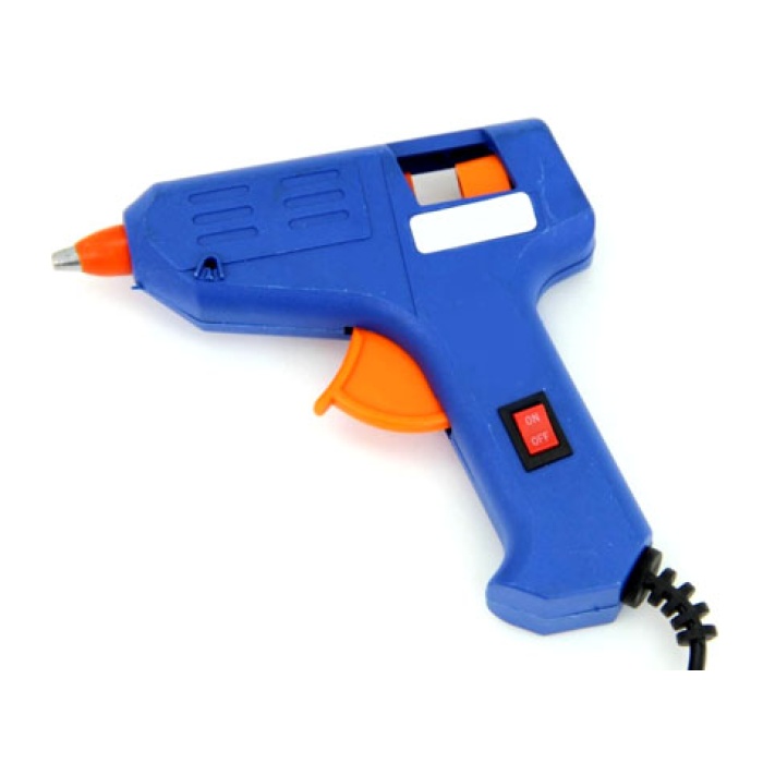 Glue Gun Sıcak Silikon Tabancası Aç/Kapa Düğmeli 20Watt (4434)