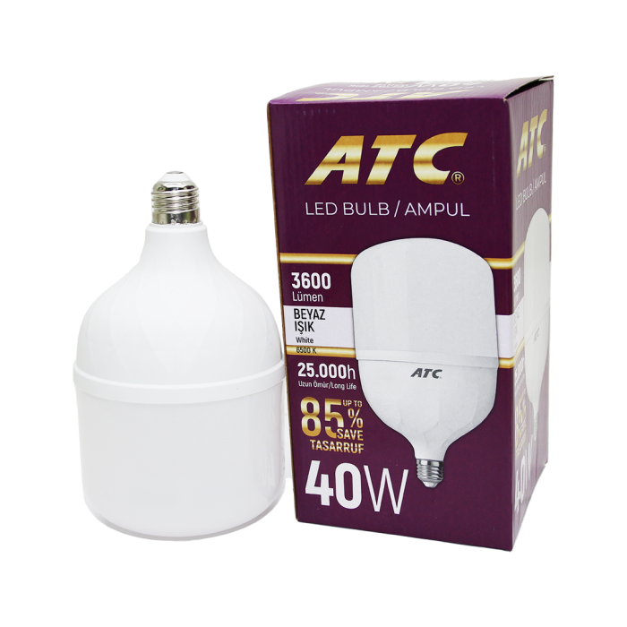 40W TORCH LED BULB AMPUL BEYAZ E27 (4434)