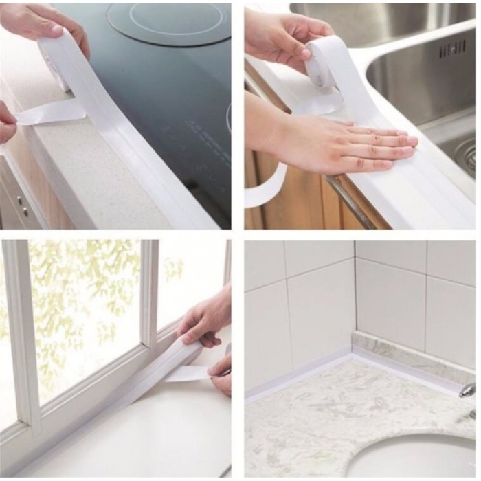 Su Sızdırmaz Bant Lavabo Küvet Kenar Bandı 4 CM (290290)