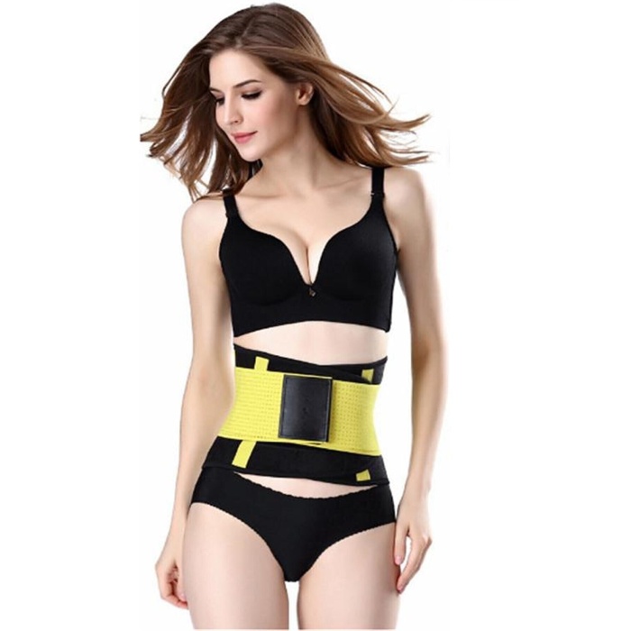 Hot Belt Shapers Neotex Termal Sauna Kemer Korse - Sarı (290290)