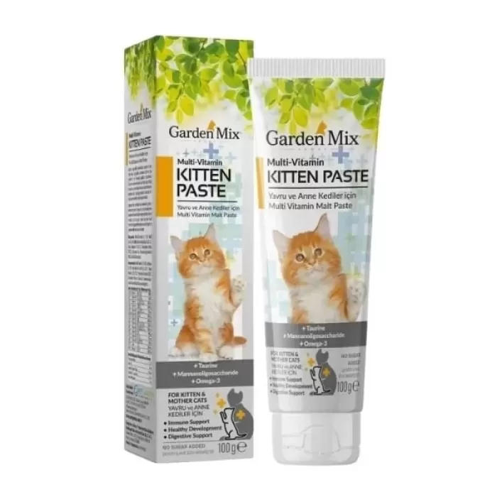 Garden Mix Kitten Multivitamin Yavru Kedi Malt Macunu 100 Gr