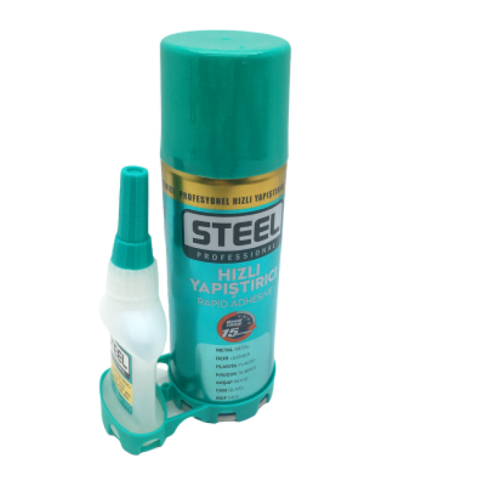 STEEL 200ML+20GR ORTA HIZLI YAPIŞTIRICI (4434)