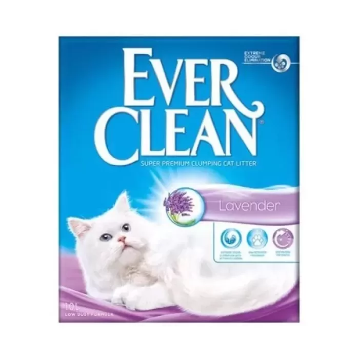 Ever Clean Lavanta Kokulu Topaklanan Kedi Kumu 10 Lt