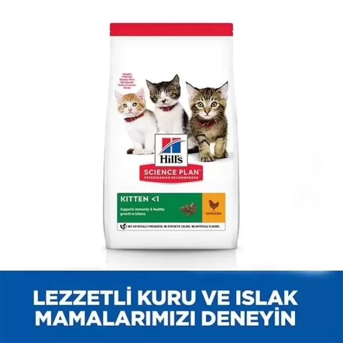 Hills Kitten Tavuklu Yavru Kedi Maması 1.5 Kg