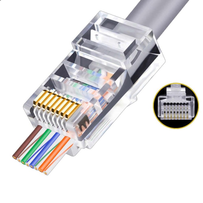 POLAXTOR RJ45 SOKET CAT6 8P/8C (100 ADET) PLX-10486 (290290)