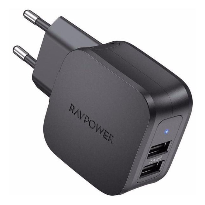 Ravpower RP-PC001 17 W 2 USB Çıkışlı Hızlı Ev Şarj Cihazı (290290)