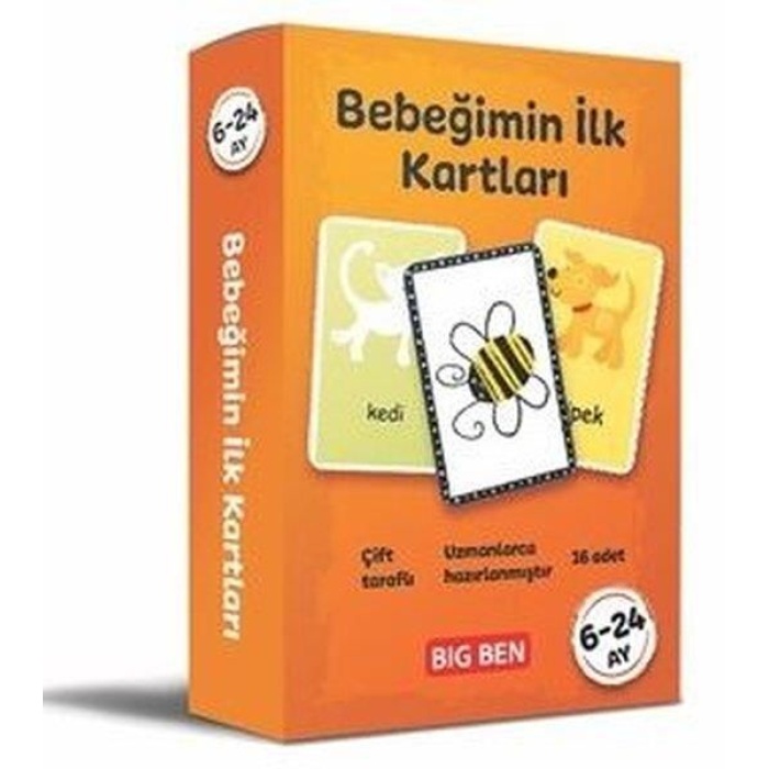 Bebeğimin İlk Kartları 6 - 24 Ay  (4022)