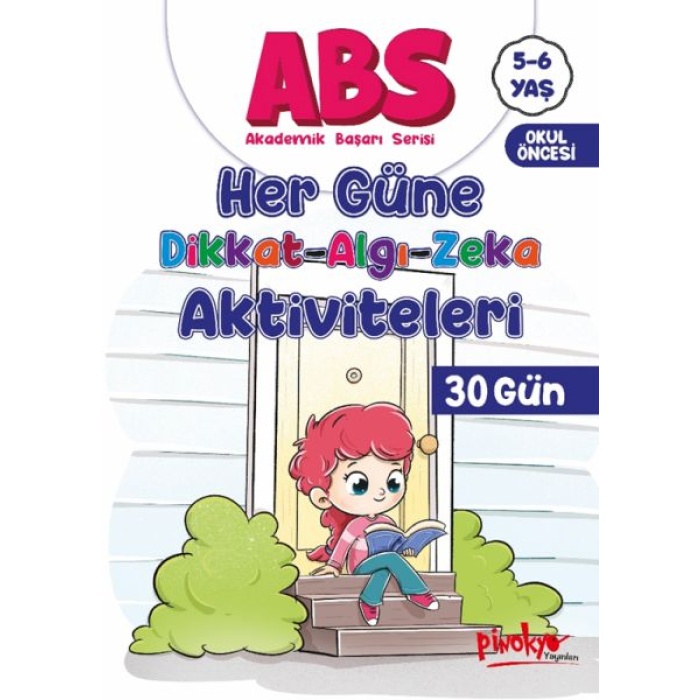 ABS 5-6 Yaş Her Güne Dikkat-Algı-Zeka Aktiviteleri 30 Gün  (4022)