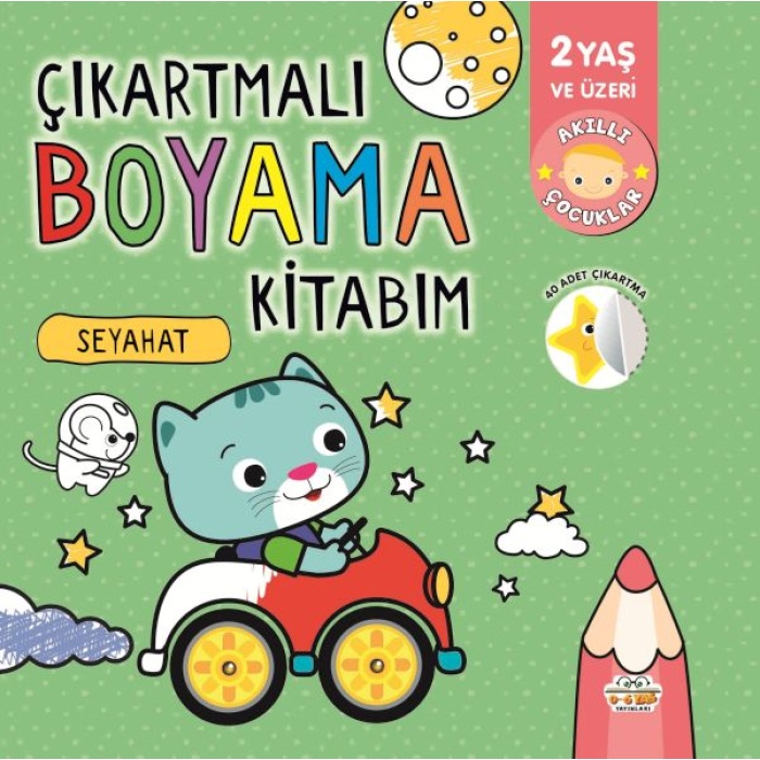 Çıkartmalı Boyama Kitabım-Seyahat  (4022)