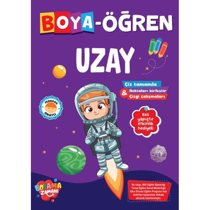 Boya Öğren - Uzay  (4022)