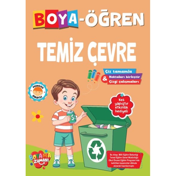 Boya Öğren - Temiz Çevre  (4022)