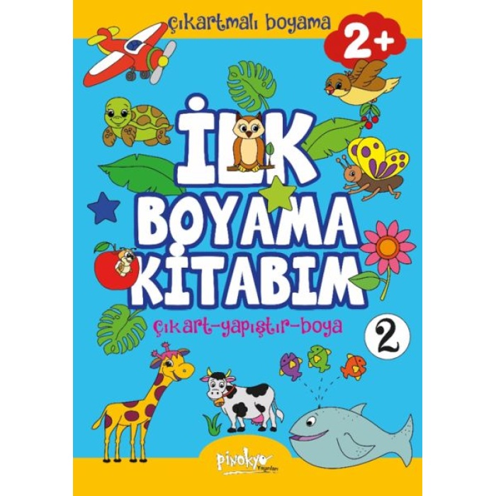 Çıkartmalı İlk Boyama Kitabım 2+ Yaş-2  (4022)