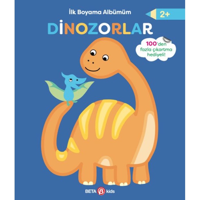 İlk Boyama Albümüm Dinozorlar  (4022)