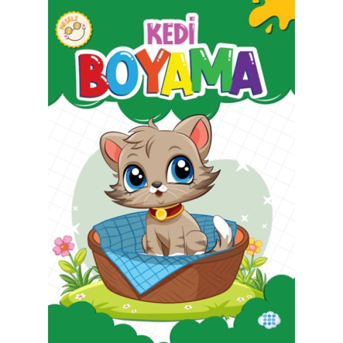 Neşeli Kedi Boyama  (4022)