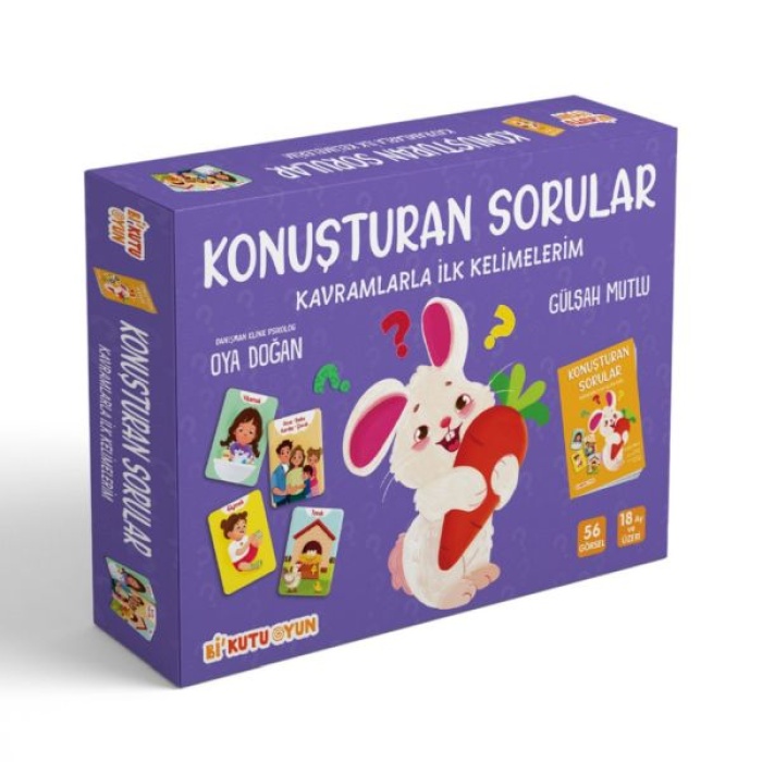 Konuşturan Sorular - Kavramlarla İlk Kelimelerim Seti  (4022)