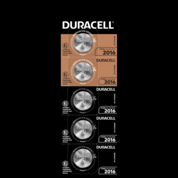 DURACELL 2016 PARA PİLİ 5Lİ KART (4434)