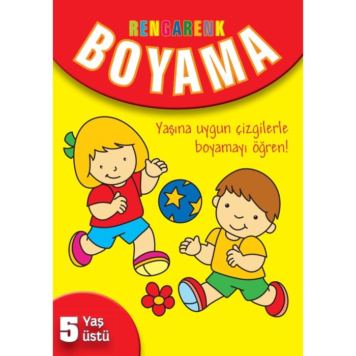 Rengarenk Boyama (5 Yaş Üstü)  (4022)