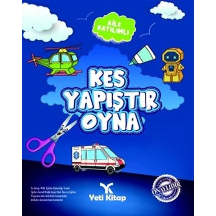 Kes Yapıştır Oyna 2 Kitabı  (4022)