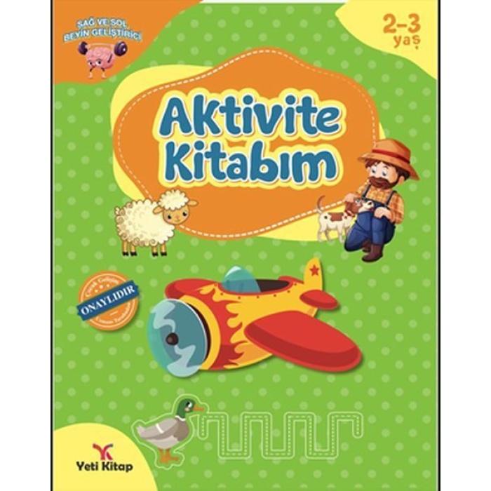 2-3 Yaş Aktivite Kitabı  (4022)