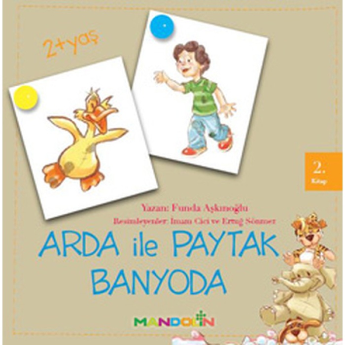 Arda ile Paytak Banyoda-2. Kitap  (4022)