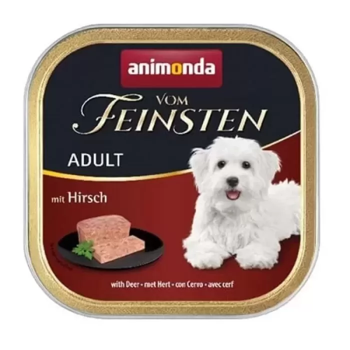 Animonda Vom Feinsten Geyik Etli Yetişkin Köpek Konservesi 150 Gr