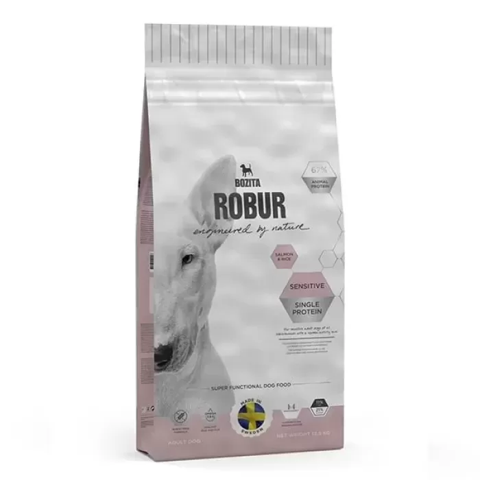 Bozita Robur Sensitive Somonlu Yetişkin Köpek Maması 12.5 Kg