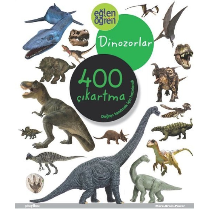 Eğlen Öğren Dinozorlar 400 Çıkartma  (4022)