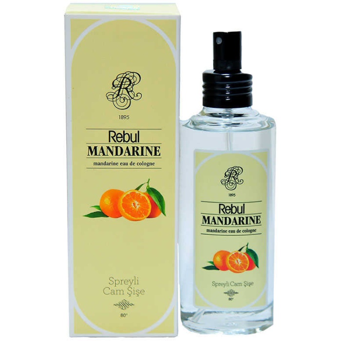 Mandalina Kolonyası 80 Derece Cam Şişe Sprey 100 Ml