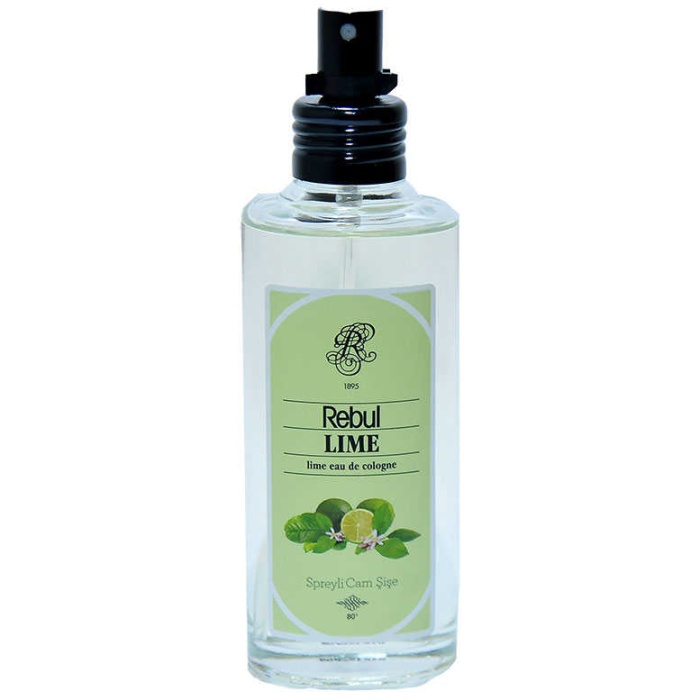 Limon Kolonyası 80 Derece Cam Şişe Sprey 100 Ml