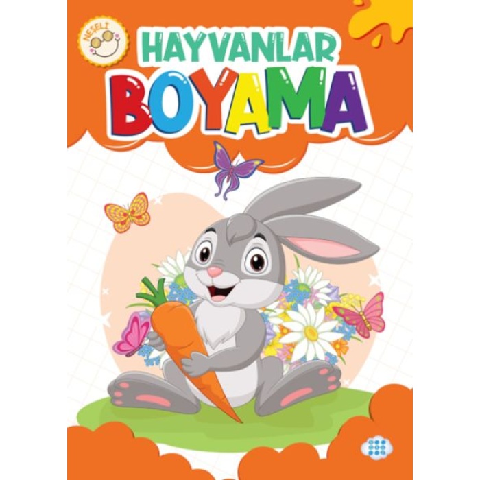 Neşeli Hayvanlar Boyama  (4022)