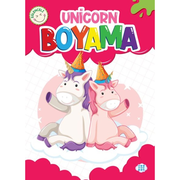 Eğlenceli Unicorn Boyama  (4022)