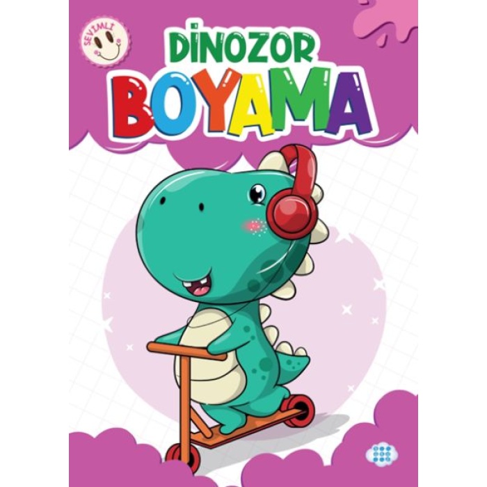 Sevimli Dinozor Boyama  (4022)