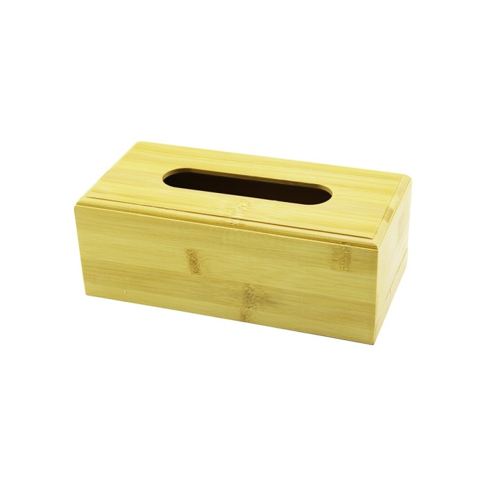 AHŞAP BAMBU PEÇETELİK KUTU 11.5X23CM (4434)