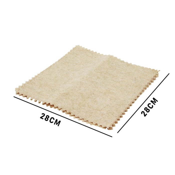 3 PCS 28X28CM YEŞİL LİF KABAK BİTİKİ ÜRETİMİ SAF DOĞAL TEMİZLİK BEZİ (4434)