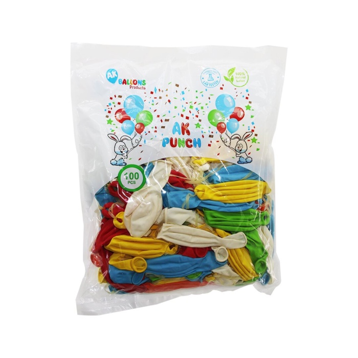 PUNCH  BALON  100PCS (4434)