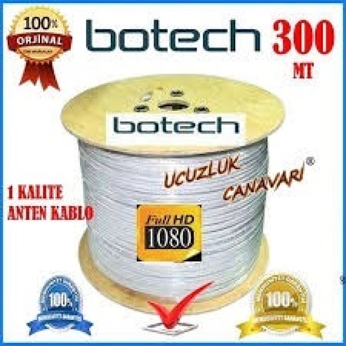 300MT KOAKSİYEL UYDU ANTEN KABLO RG 6/U4L (4434)