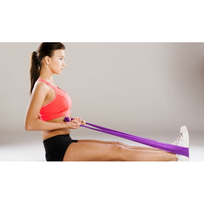 Pilates Seti - Top - Pompa - Bant (8585)