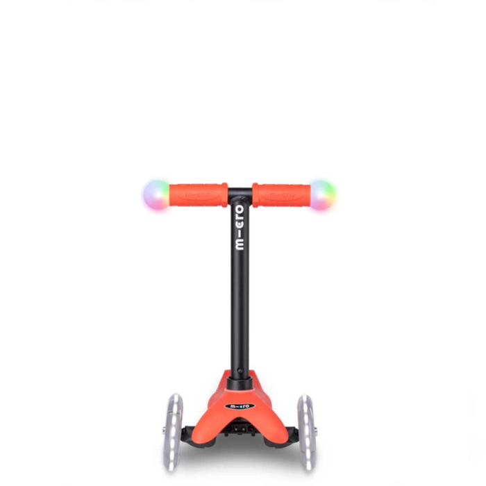 Mini2Grow Deluxe Magic Led 3 Tekerlekli Scooter Red