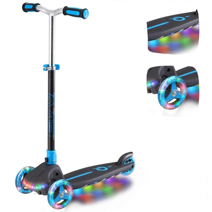 3 Tekerlekli Rainbow Blast Işıklı Scooter