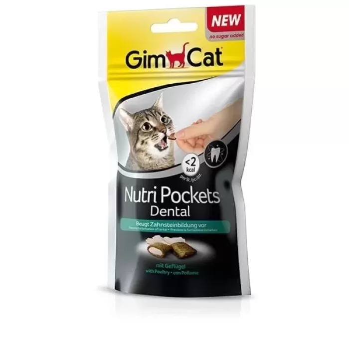 Gimcat Nutripockets Kedi Ödül Maması Dental 60 Gr