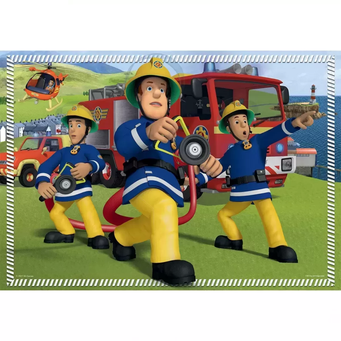 Ks Fireman Sam 100 Parça Puzzle