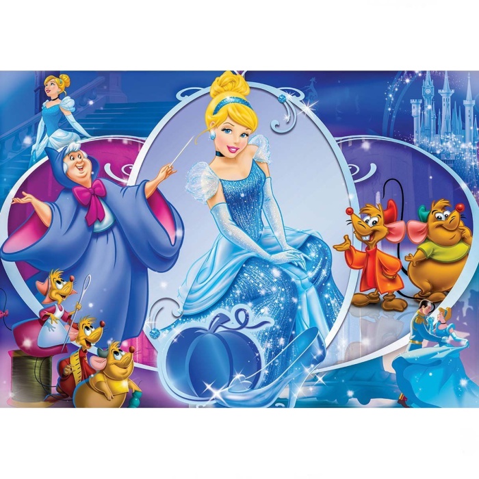 Ks Cinderella 100 Parça Puzzle